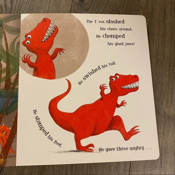 SOLD- "1,2,3 Do the Dinosaur” Usborne book - Picture 5 of 6